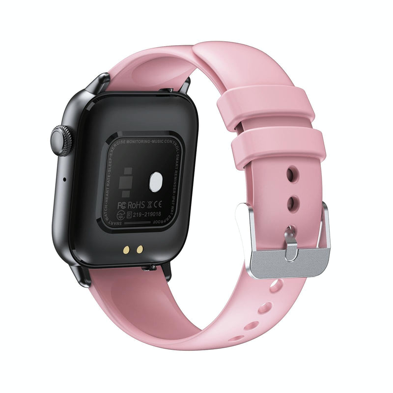 1.83 Inch Bt5.2 Smart Sport Watch Support Sleep / Heart Rate / Blood Oxygen / Temperature / Blood Pressure Health Monitor - Black + Green