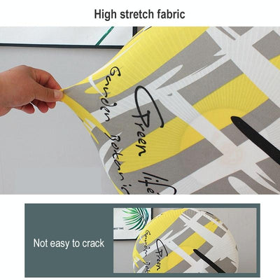 Fan Dust-proof Cover for Household Floor - Blue Triangle