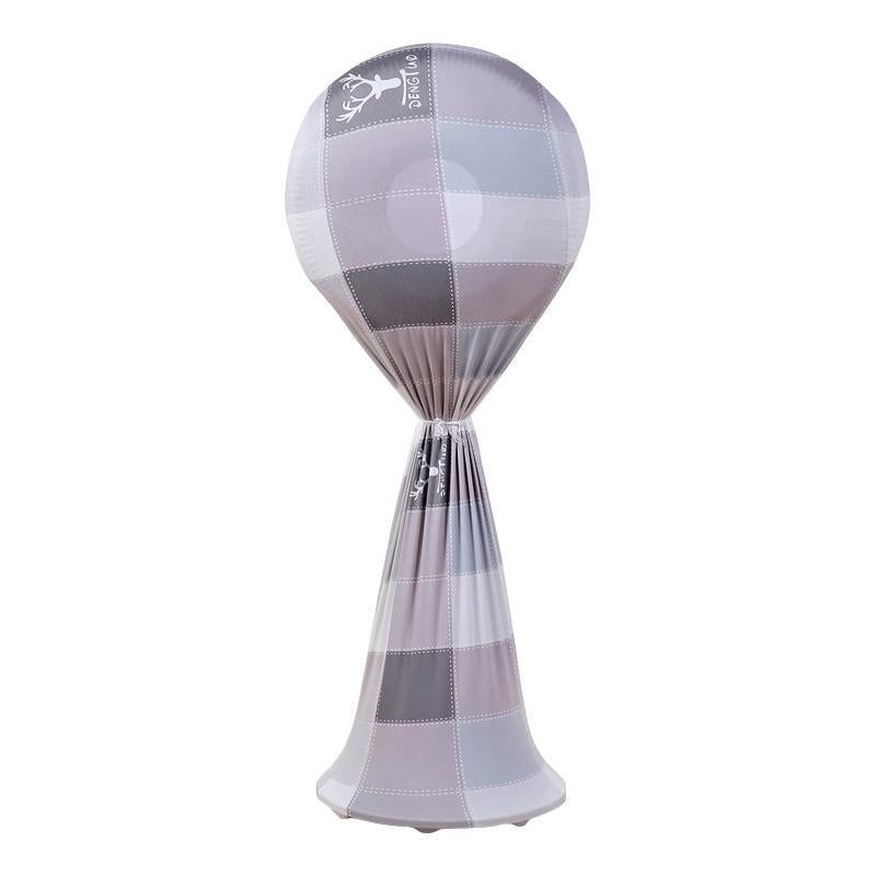 Fan Dust-proof Cover for Household Floor - Blue Triangle