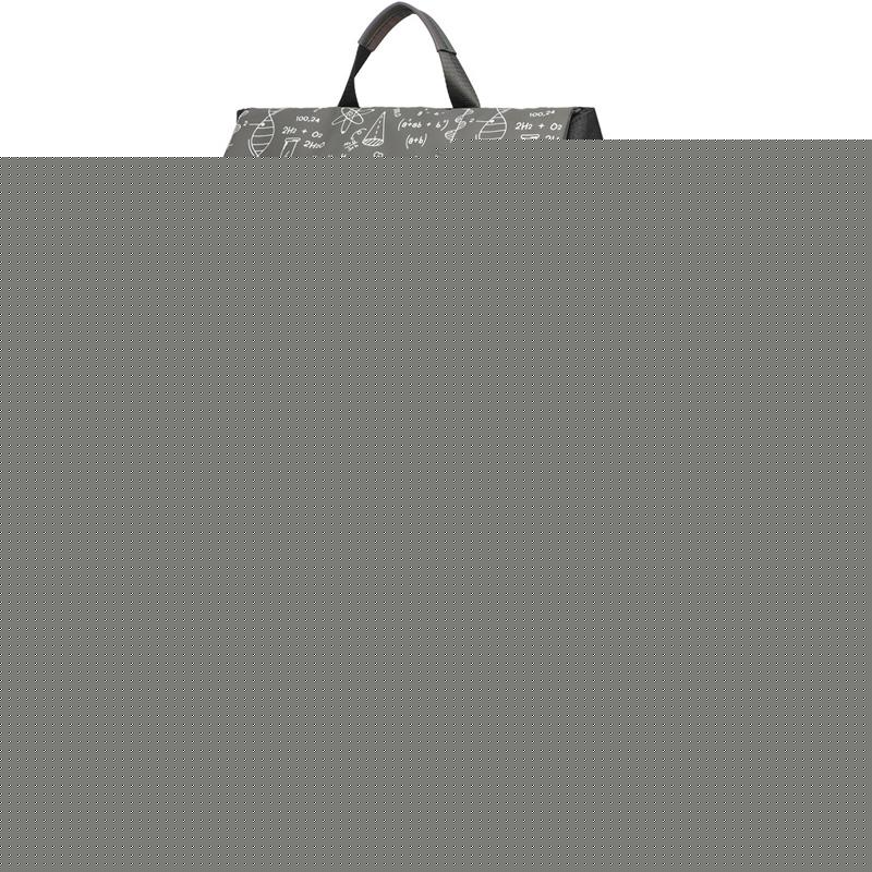 Anti-drop Crossbody Laptop Bag - 16 Inch Airbag Design - Khaki White