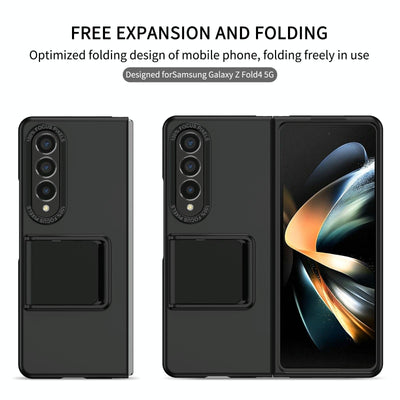 Foldable 3d Design Phone Case for Samsung Galaxy z Fold 4 / 5g - Purple