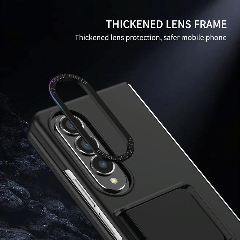Foldable 3d Design Phone Case for Samsung Galaxy z Fold 4 / 5g - Purple
