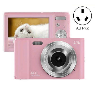 2.7K Full Hd 44Mp 16X Zoom 2.88 Digital Camera For Kids - Pink