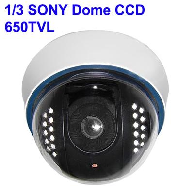 15M Ir Distance Sharp Dome Ccd Camera - 1 / 3 - 1/4  420Tvl