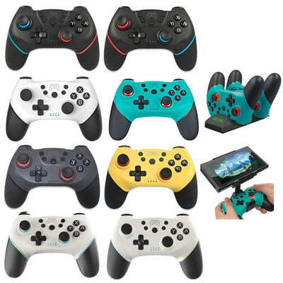 Wireless 6-axis Gamepad for Nintendo Switch - Left Blue Right Green