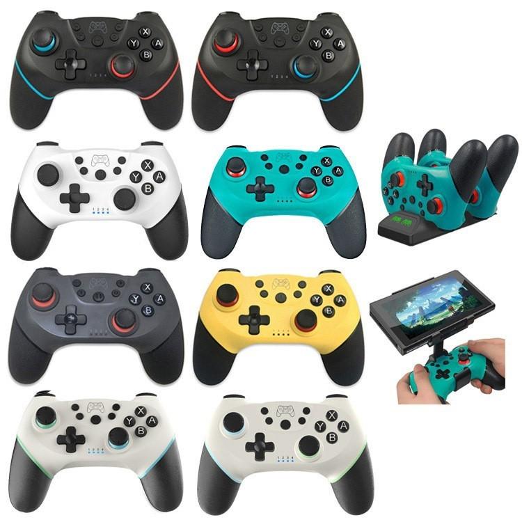 Wireless 6-axis Gamepad for Nintendo Switch - Left Blue Right Green