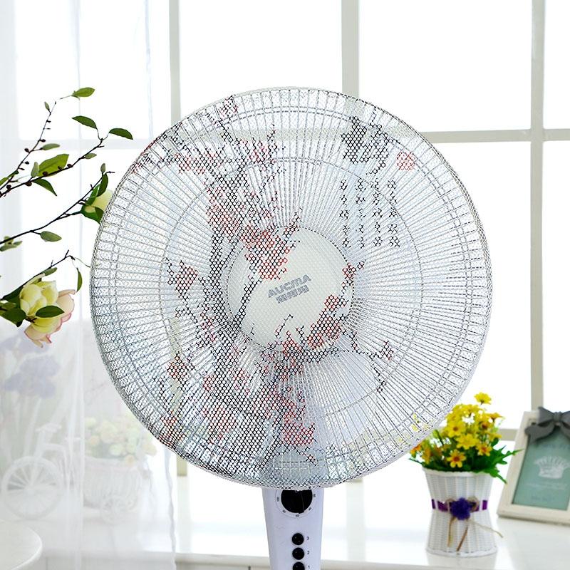 Electric Fan Safety Net Cover - Anti-pinch Dustproof - Gold