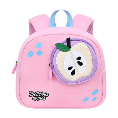Kids' Anti-lost School Bag - Secure & Stylish - Pink Cat Medium