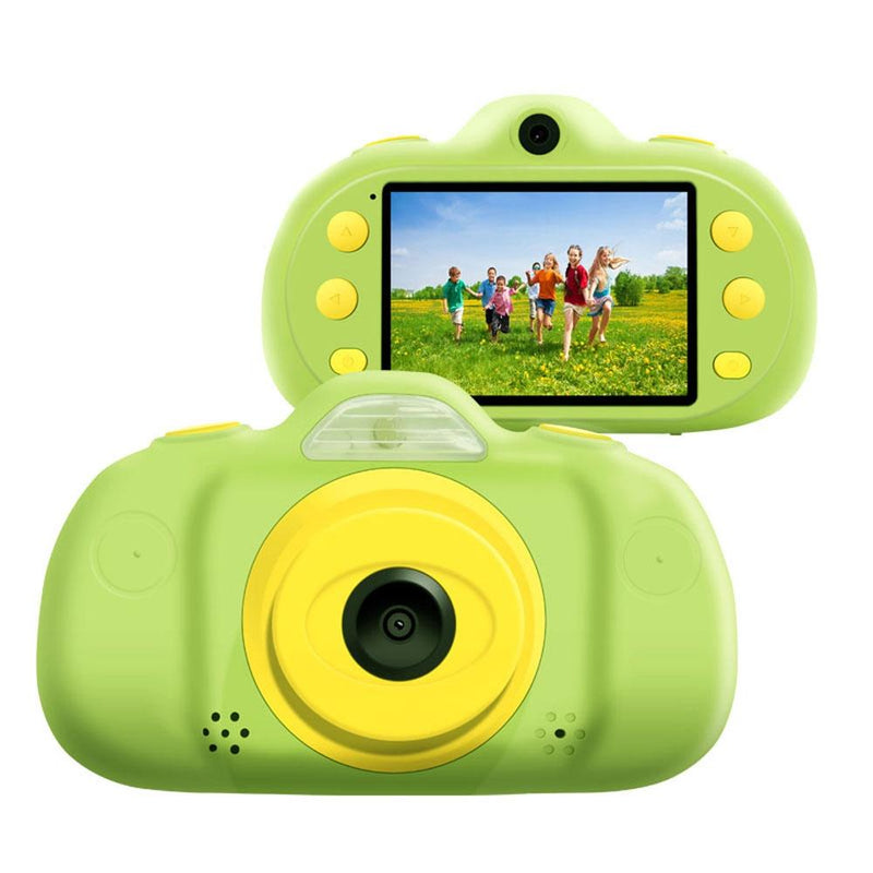 8mp Dual-lens Children Camera with 2.4 Screen Supports 32gb Tf Card - Green