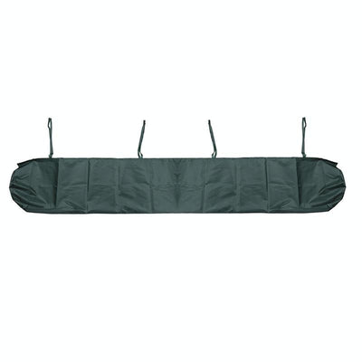 2.5M Waterproof Retractable Roller Blind Awning Cover - Dustproof Protection - Green