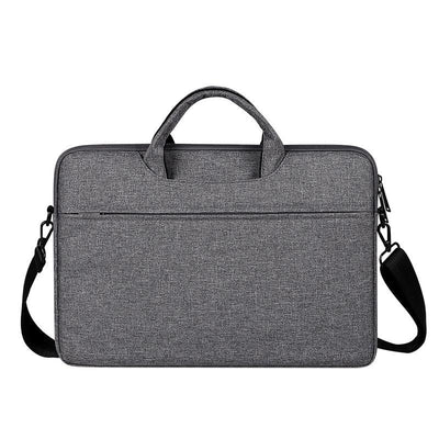 13.3 Inch Hidden Portable Strap One-shoulder Handbag - Waterproof Oxford Cloth - Dark Gray