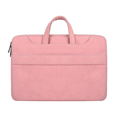 Waterproof Portable One-shoulder Handbag for 13.3 Laptops with Strap & Magic Stick - Dark Gray