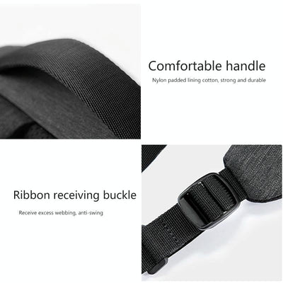 15.6-inch Waterproof Laptop Backpack - Dark Gray