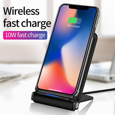5W Fast Charging Qi Wireless Charger Pad - Rose Gold