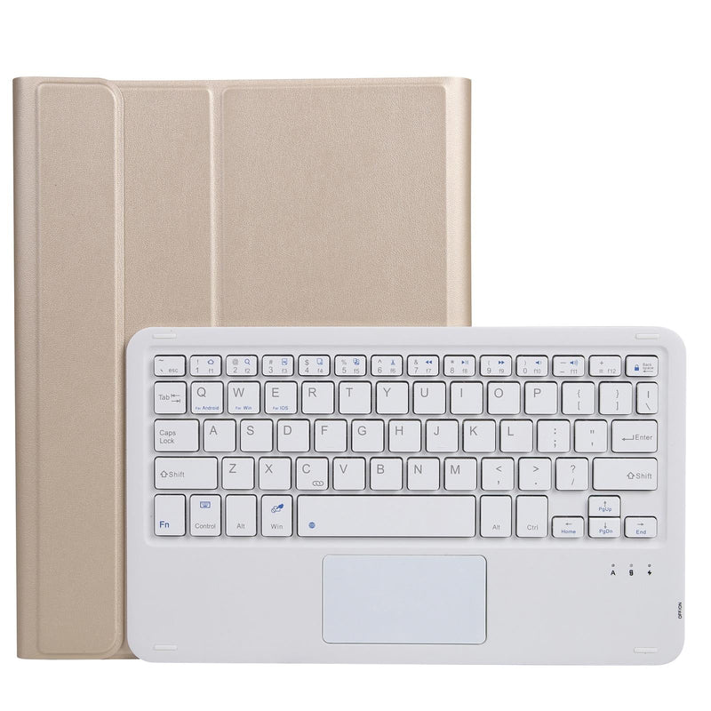 2-In-1 Bluetooth Keyboard & Leather Tablet Case For Ipad Pro 11 / Ipad Air 2020 - Rose Gold