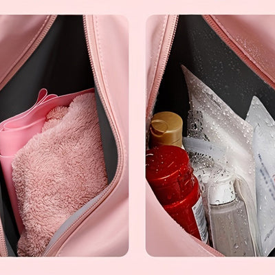 Vibe Geeks Water Resistantion Sports Backpack Gym Bag with Shoes Compartment - Green