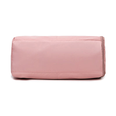 Vibe Geeks Large Capacity Dry and Wet Separation Wear-resistant Sports Fitness Storage Bag - Purple