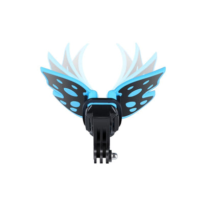 3-Way Pivot Arm Butterfly Helmet Mount For Gopro Hero12 - Fluorescent Green