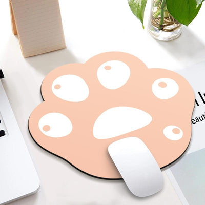 3 Piece Cute Cartoon Cat Claw Mouse Pad Set 280 X 250 X 3Mm - Skin Colour