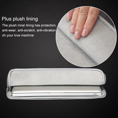 Denim Business Laptop Liner Bag for Tablets - Grey