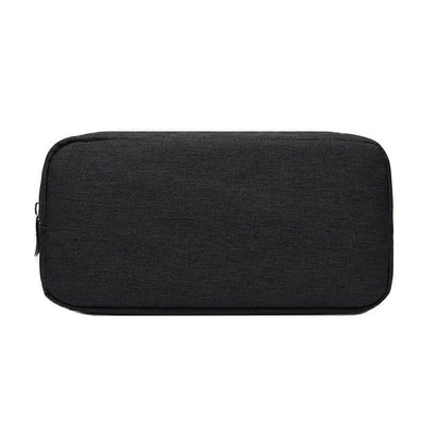 Versatile Headphone Charger & Data Cable Storage Bag - 23 x 11.5 x 5.5cm - Grey