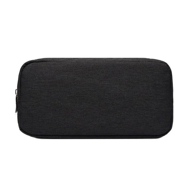 Versatile Headphone Charger & Data Cable Storage Bag - 23 x 11.5 x 5.5cm - Grey