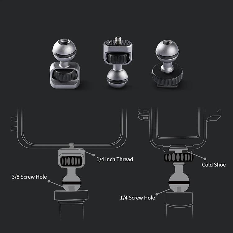 Adjustable Magic Arm Mount For Slr Camera - Grey