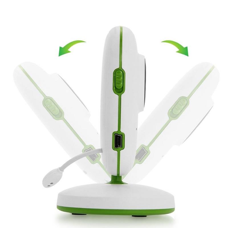 2.4 Wireless Baby Monitor With Lcd Night Vision & Two-Way Talk - Grey