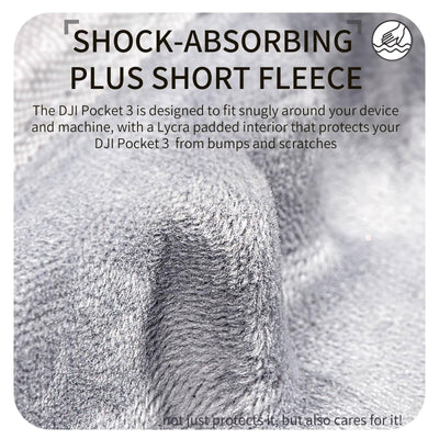 Compact Carrying Case for Dji Pocket 3 - Body Storage Bag