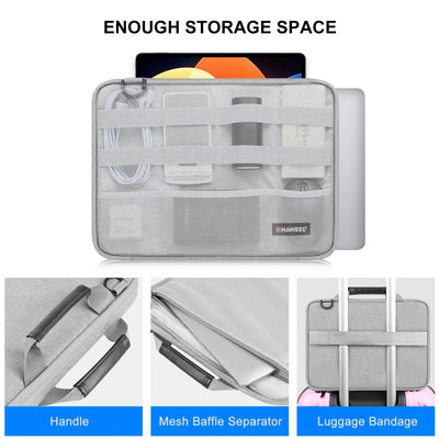 Convertible Laptop Bag for Macbook Thinkpad Asus Hp - Grey