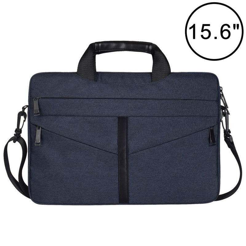 Stylish Zipper Laptop Bag With Shoulder Strap - Durable & Breathable - Light Grey