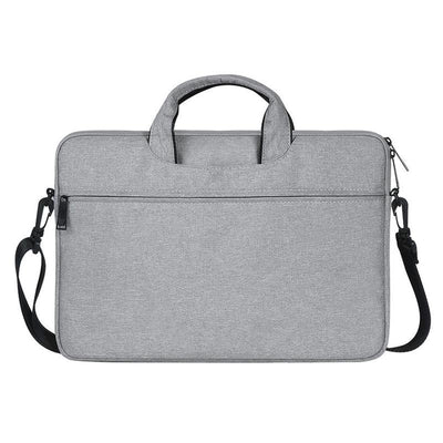 13.3 Inch Hidden Portable Strap One-shoulder Handbag - Waterproof Oxford Cloth - Light Grey