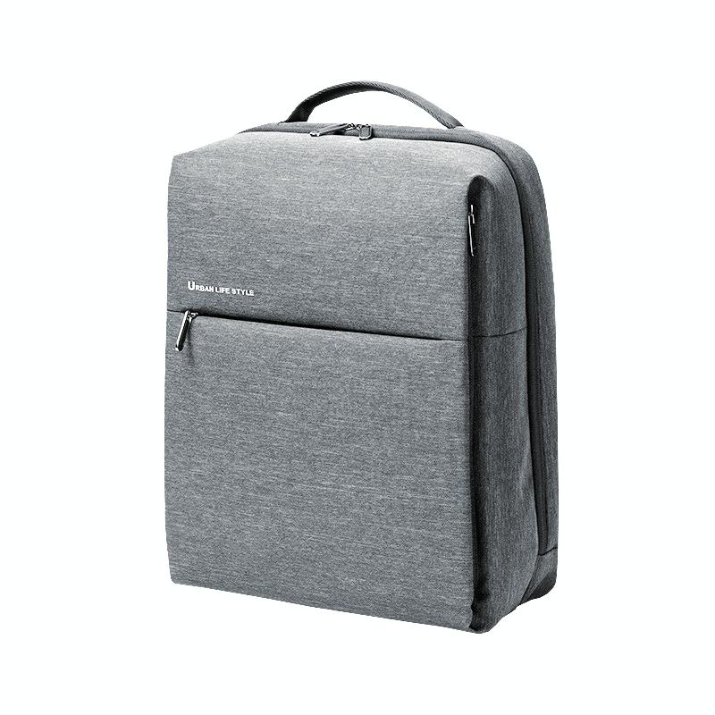 15.6-inch Waterproof Laptop Backpack - Light Grey