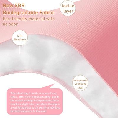 Kids' Anti-lost School Bag - Secure & Stylish - Blue Whale Medium