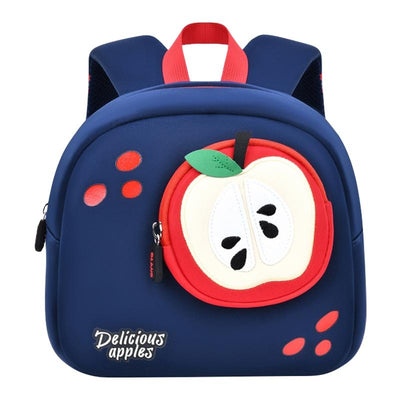 Kids' Anti-lost School Bag - Secure & Stylish - Blue Whale Medium
