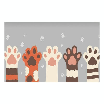 52 Inch Dust-Proof Tv Cover For Household Use - Cat Paw