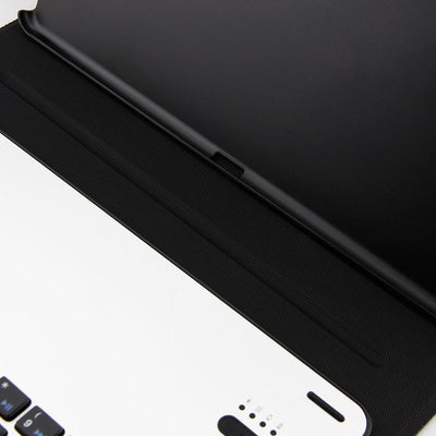 Aluminum Keyboard & Leather Tablet Case For Ipad Pro 10.5 / Air 2019 - Bluetooth Detachable Water Repellent - Gold