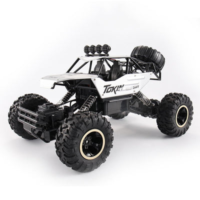 37cm Remote Control Bigfoot Climbing Car - 1 12 Alloy 4wd Cross-country Toy - Gold