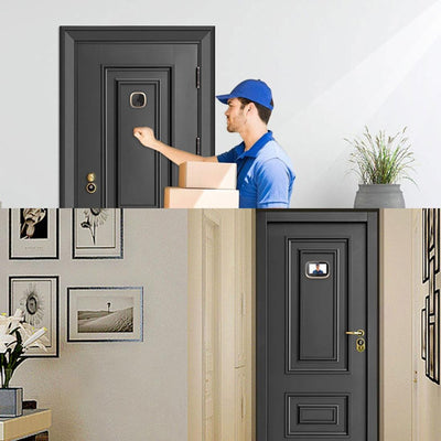 4.3 Security Door Viewer With 1.0Mp Camera Motion Detection Night Vision & Music - 145 Degree Wide Angle & Tf Card - Gold