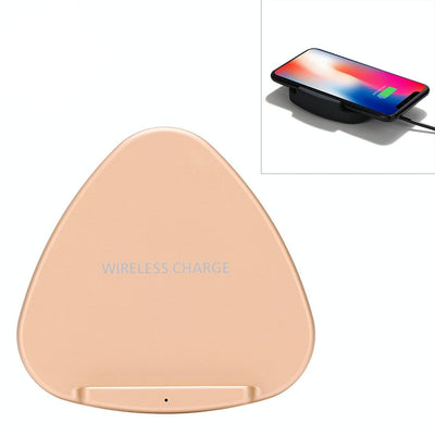 10W Fast Charging Qi Wireless Charger Pad - Gold