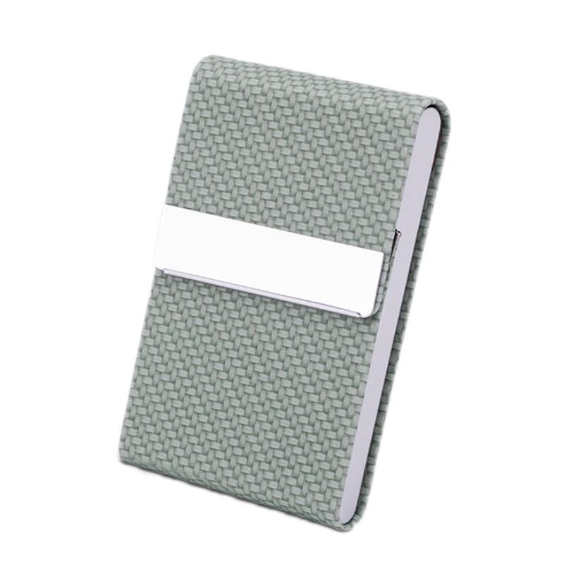 Business Card Case For Advertising Fits Most Cards - Woven Green