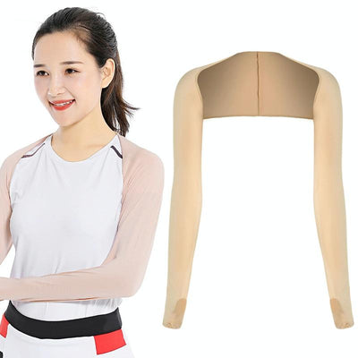 Sun Protection Golf Shawl Sleeves for Outdoor Sports and Cycling - Mint Green