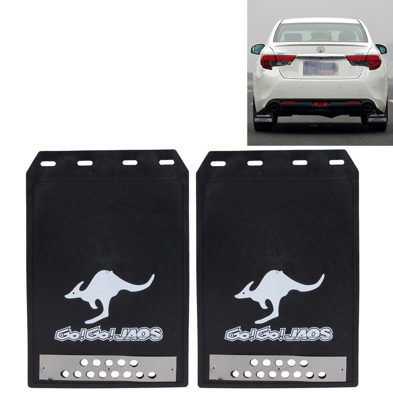 Premium Heavy Duty Molded Splash Front And Rear Mud Flaps Fender Guard Medium Size Random Pattern Delivery - Blue