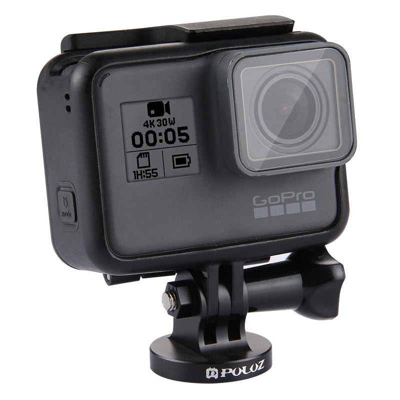 Universal Tripod Mount for Action Cameras - Blue