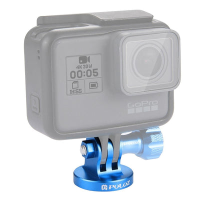 Universal Tripod Mount for Action Cameras - Blue