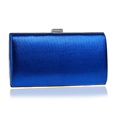 Square Party Handbag For Women Elegant Crossbody Bag For Banquets And Events - Blue
