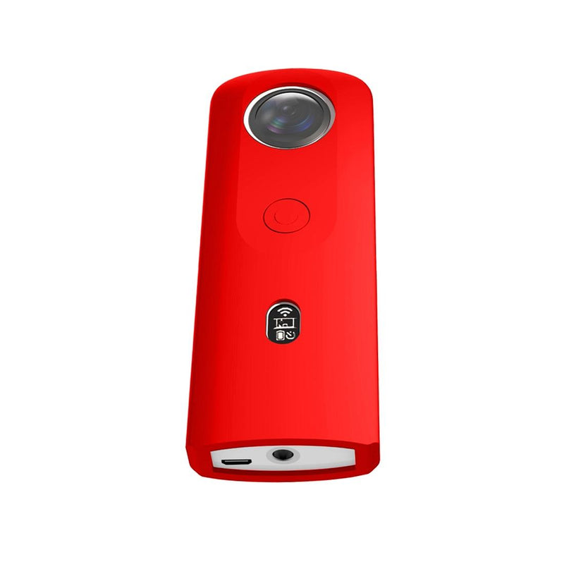 360 Camera Silicone Case with Lens Cover for Ricoh Theta Sc2 - Blue