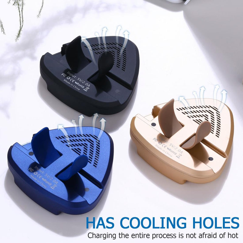 10W Fast Charging Qi Wireless Charger Pad - Blue