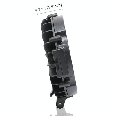 2 Pcs 3500Lm 6500K White Light 17 Led Waterproof Car Boat Marine Work Lights Spotlight Led Bulbs 30 Degrees Adjustable Dc 10 - 30V - Red