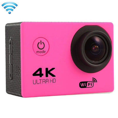 170 Degree Wide Angle Wifi Action Camera With Waterproof Case - Supports 64Gb Micro Sd
